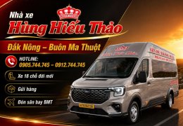 Lịch Xe Đắk Nông Đi Buôn Ma Thuột 2026 – Nhà Xe Hùng Hiếu Thảo
