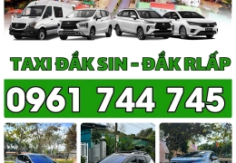 Taxi Đắk Sin – Đắk Rlấp – Đắk Nông