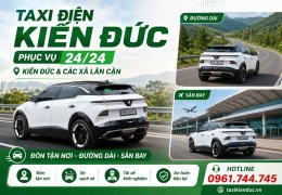 Taxi Điện Kiến Đức Phục Vụ 24/24 Tại Các Xã Lân Cận