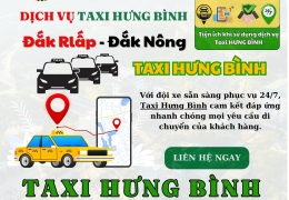 Taxi Hưng Bình – Đắk Nông Taxi Hưng Bình – Đắk Nông