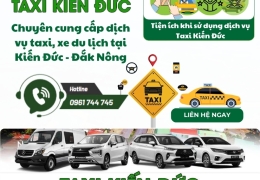 Taxi Kiến Đức - Chuyên cung cấp dịch vụ Taxi tại Kiến Đức Taxi Kiến Đức - Chuyên cung cấp dịch vụ Taxi tại Kiến Đức