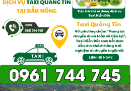 Dịch Vụ Taxi Quảng Tín – Đắk Rlấp - Đắk Nông  Dịch Vụ Taxi Quảng Tín – Đắk Rlấp - Đắk Nông