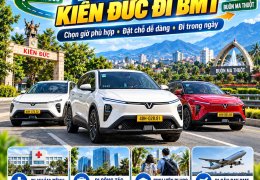 Xe Ghép Kiến Đức Đi BMT | Kinh Nghiệm Đi & Đặt Xe