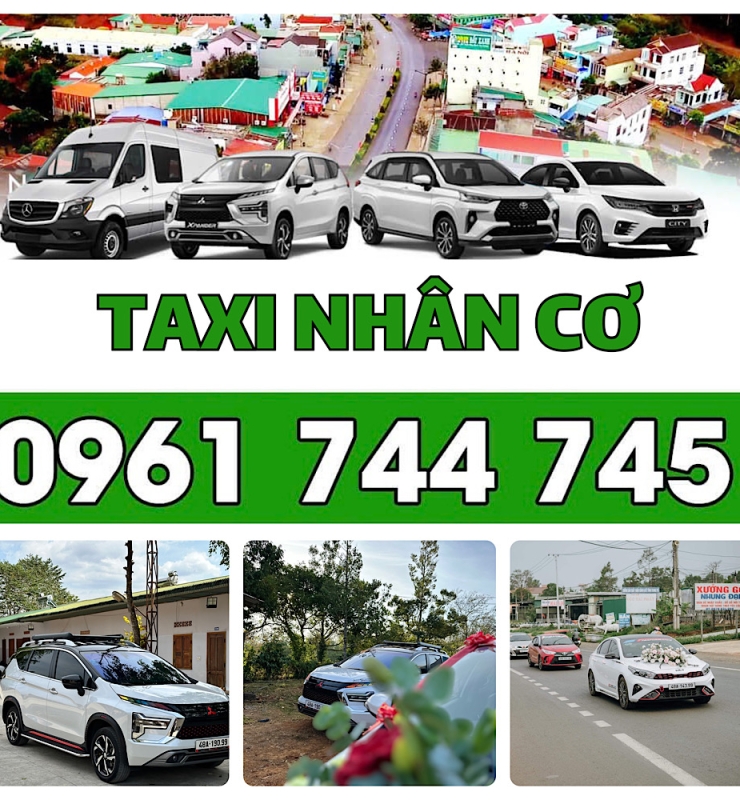 Taxi Nhân Cơ – KCN Alumin Nhân Cơ