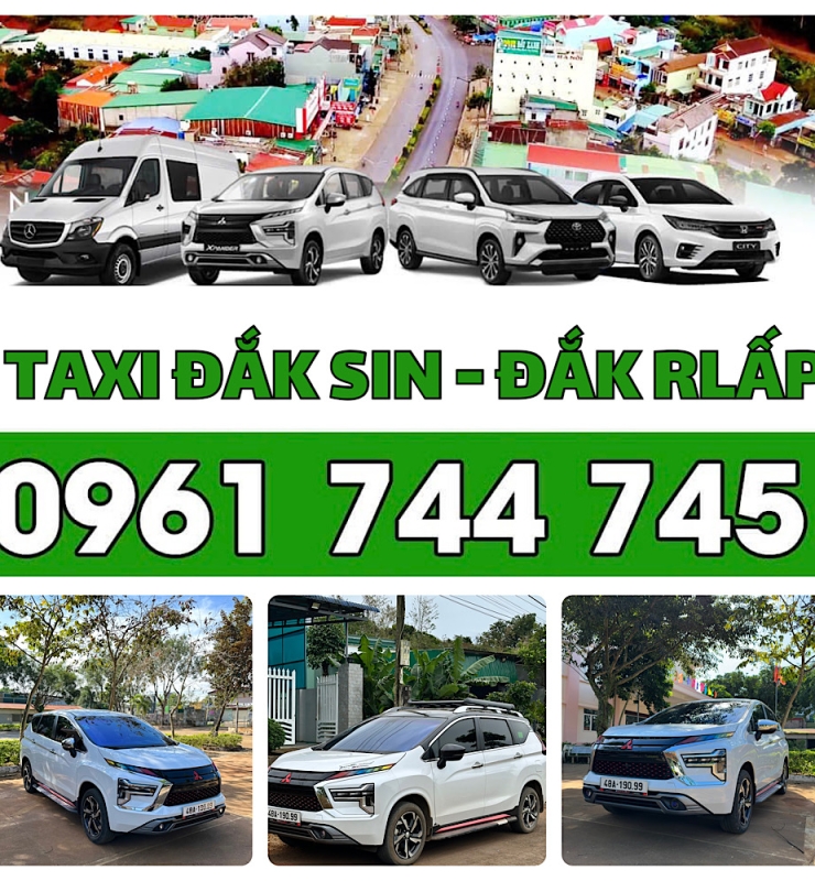 Taxi Đắk Sin – Đắk Rlấp – Đắk Nông