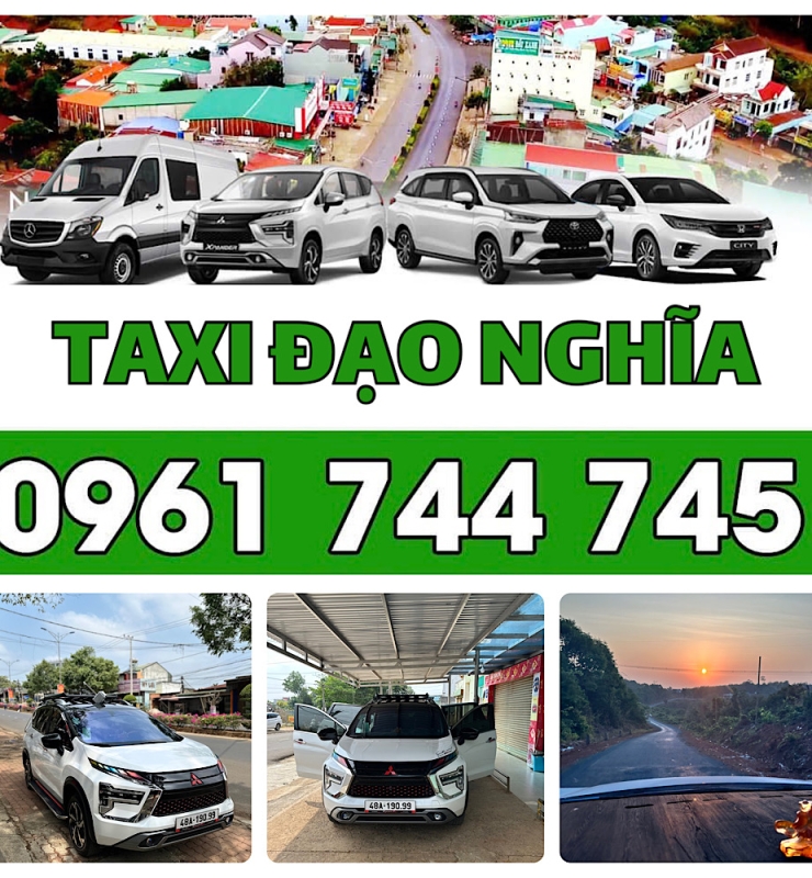 Taxi Đạo Nghĩa-Dịch vụ an toàn-Đưa đón tận nơi