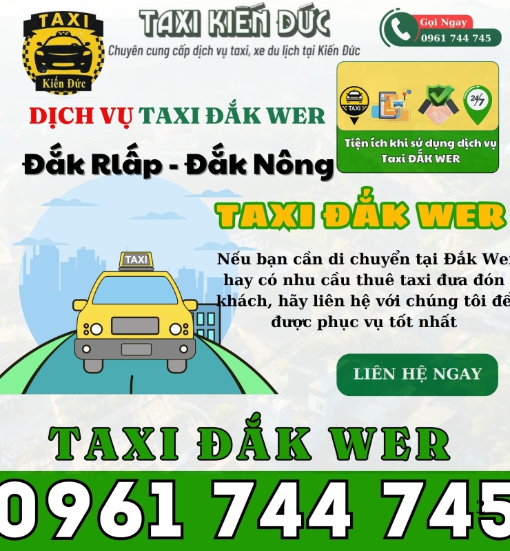 Taxi Đắk We – Dịch vụ an toàn cho bạn và Gia Đình