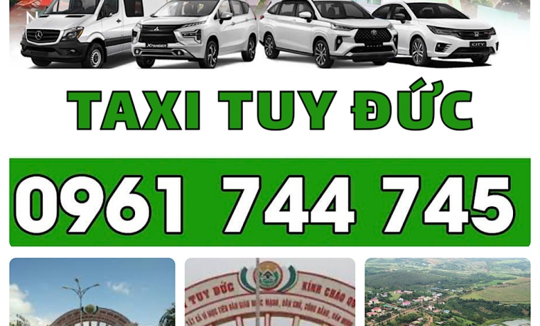 Taxi Tuy Đức – Dịch vụ Taxi chuyên nghiệp