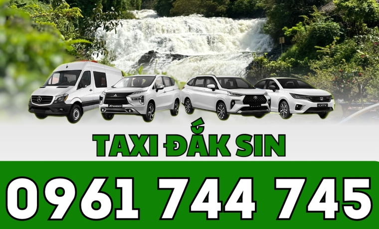 Dịch vụ Taxi Đắk Sin - Đắk Nông