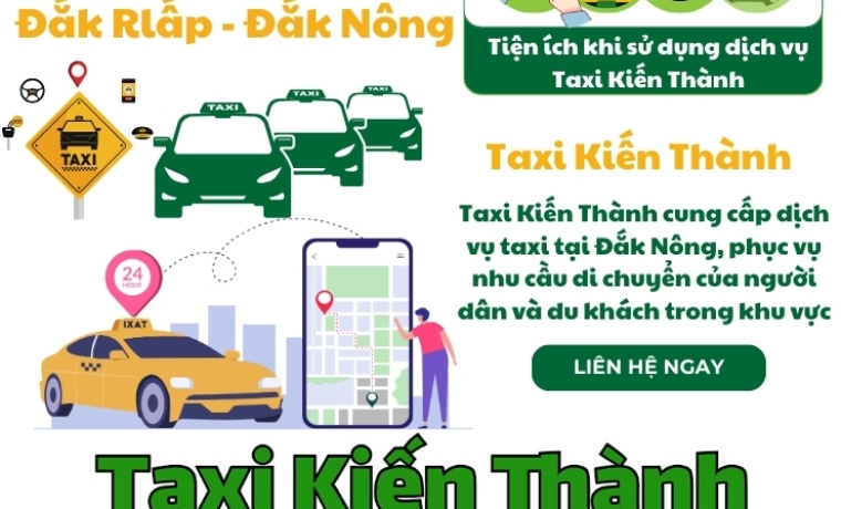 Taxi Kiến Thành – Đắk Rlấp -Đắk Nông