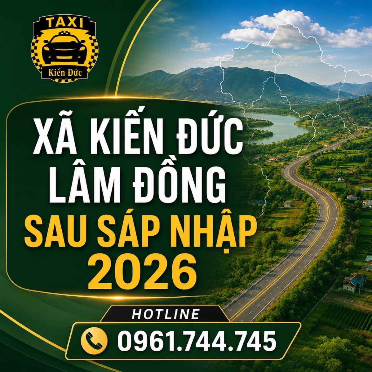Xã Kiến Đức Lâm Đồng sau sáp nhập 2026